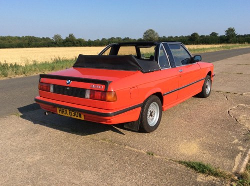 1980 E21 320 Auto, with Baur ‘TopConvertible’ For Sale