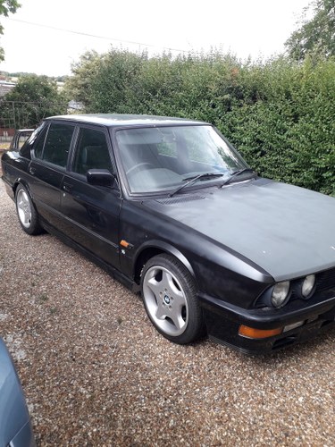 1986 M535i - driving project with recent MOT In vendita