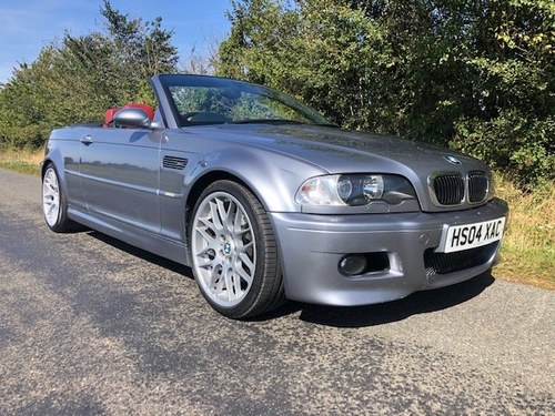 2004 BMW E46 M3 convertible manual only 88000 mile For Sale