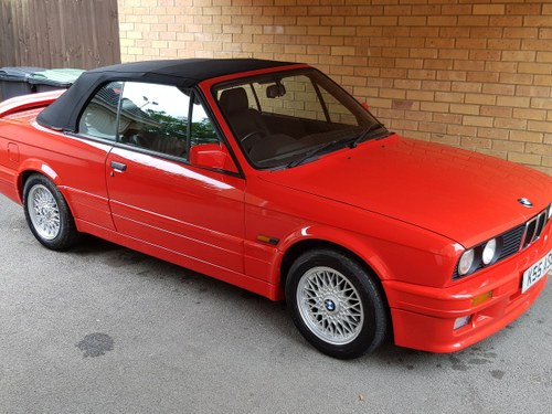 1992 BMW 325i Cabriolet Convertible 2.5L (NOW REDUCED!) SOLD
