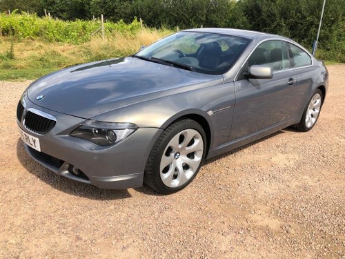 2005 BMW 635 FULL BMW HISTORY 2 OWNERS SUPERB CAR  For Sale