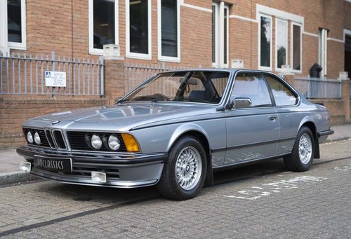 1982 BMW 635 CSi For Sale In London (RHD) For Sale in London For Sale