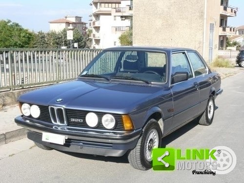 1981 BMW 320 Coupè unico proprietario For Sale