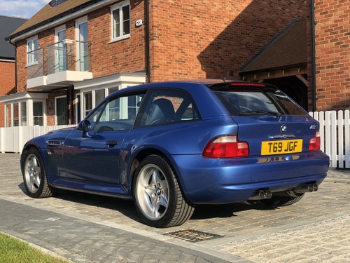1999 BMW Z3M COUPE LOW MILES FSH RUST FREE For Sale