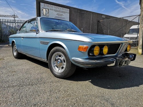 1972 BMW 3.0cs stunning left hand drive In vendita