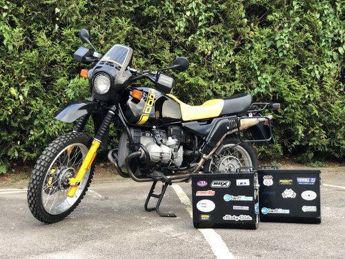 BMW R100 GS Bumble bee 1989 Very Original  For Sale