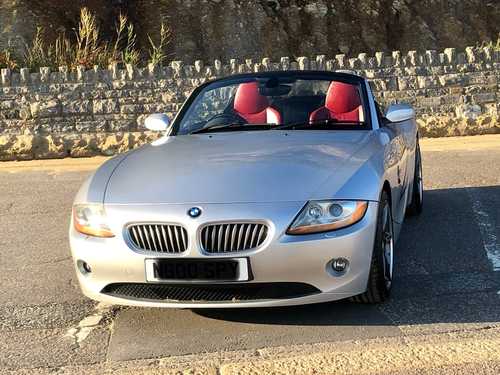 2004 BMW Z4 3.0i SE MAN 6 SPD RED M LTHR BBS  VENDUTO