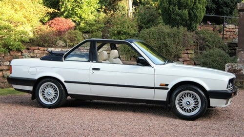 1989 BMW E30 320I BAUR CONVERTIBLE - EXCEPTIONAL SOLD