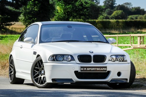 2002 BMW M3 Coupe 1 of 11 Alpine White Genuine Carbon CSL Bodykit In vendita