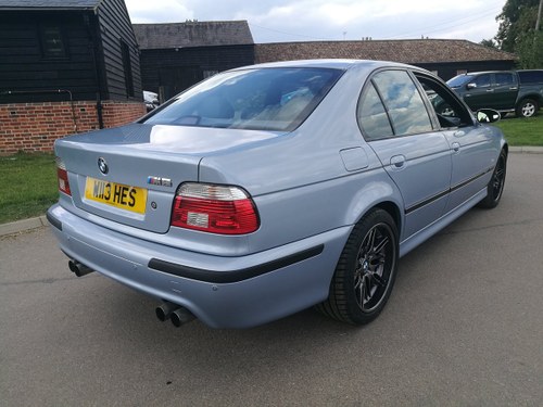 2001 The Most Outstanding BMW E39 M5 Saloon .Virtually As New FSH SOLD