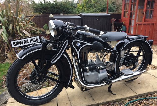 1936 BMW R4 Rare Historic Immaculate Condition For Sale
