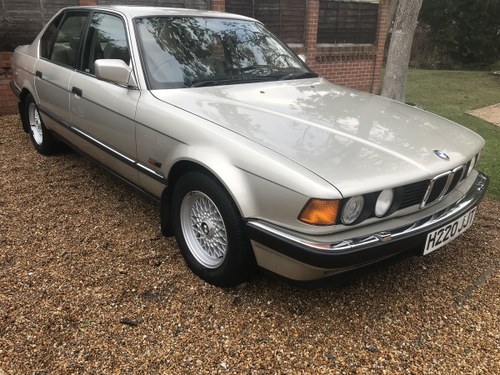 1990 BMW 730i SE auto, E32, 37k miles, full history, For Sale