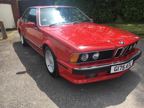 1989 BMW 635 CSI HIGHLINE For Sale by Auction