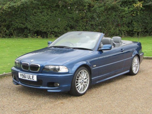 2001 BMW E46 330Ci Sport Convertible at ACA 2nd November  For Sale