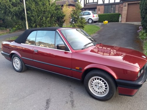 1991 BMW 318i E30 Convertible  In vendita