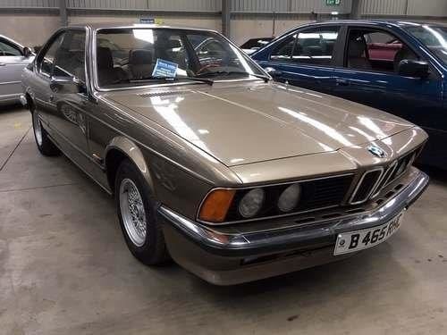 1984 BMW 635 CSI (LHD) For Sale by Auction