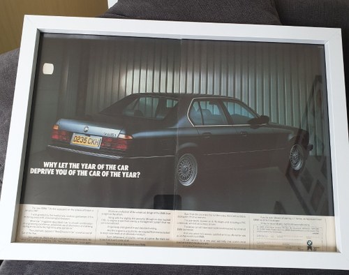 1989 BMW 735i Advert Original  In vendita