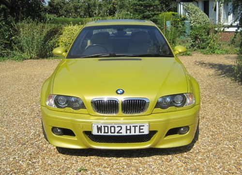 2002 SMG M3 Coupe Phoenix Yellow Kaufen Bei