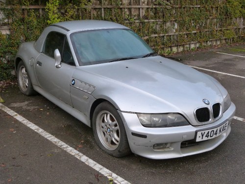 2001 BMW Z3 roadster For Sale by Auction
