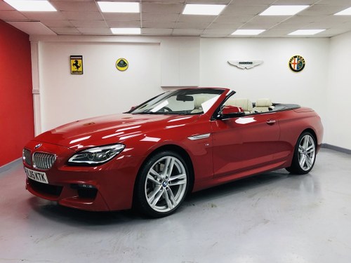 2015 BMW 650i MSport Convertible Individual 4.4V8 Twin Turbo For Sale