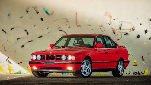 1991 BMW M5 Sedan Manual low 73k miles Red  $28.5k For Sale