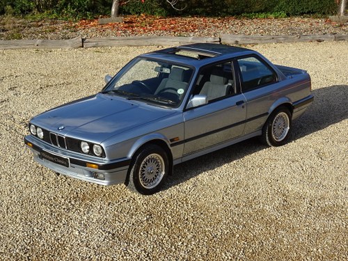 1991 BMW E30 320SE (Auto) - 2 Door/Glacier Blue SOLD