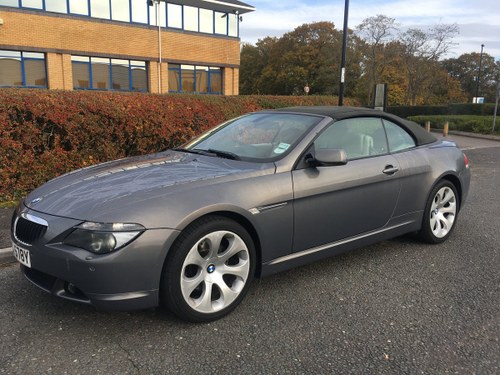2005 BMW 6 series Convertible For Sale