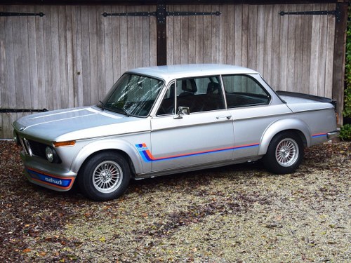 1974 BMW 2002 Turbo. One of only 1672 examples made. For Sale