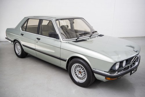 1983 BMW 528i E28 Manual - Partially restored In vendita