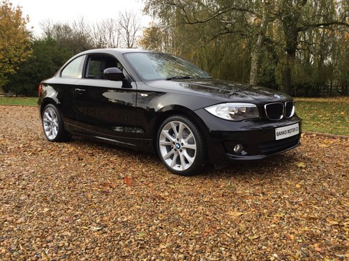 BMW 118d Sport Coupe Manual 2012/12 SOLD