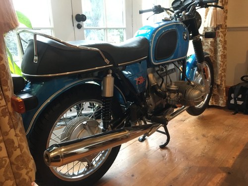 1977 BMW R75/6 immaculate condition fully restored. In vendita