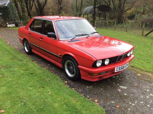 1985 BMW 518i (E28) - Red  SOLD
