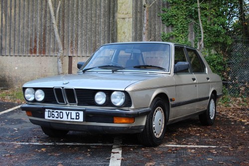 BMW 525 E Auto 1986 - To be auctioned 31-01-20 For Sale by Auction