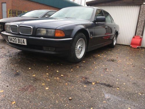 1995 Bmw 740 il  4.0l v8,needs recommissioning ,may p/x For Sale