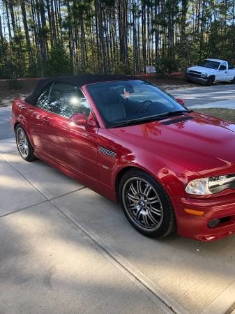 2006 BMW M3 Convertible Manual Recent Serviced Red $10.5k For Sale