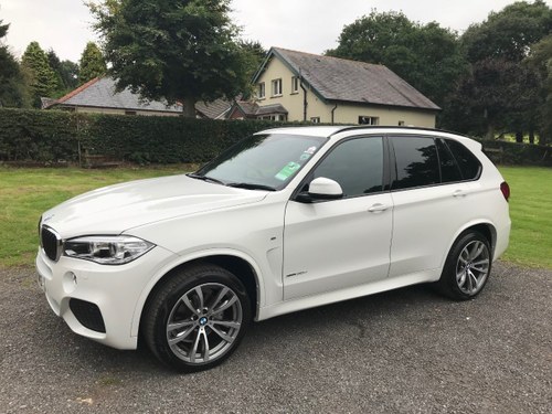 2018 BMW X5 XDRIVE30D M SPORT WHITE FBMWSH SIMPLY STUNNING!! VERKAUFT