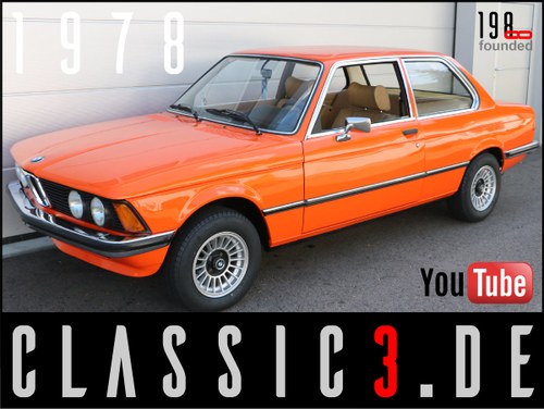 1978 BMW 320 /4 AUTOMATIC E21 WATCH PHOTOS & VIDEO! For Sale