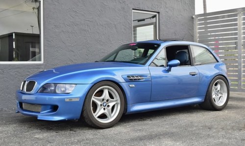 2001 BMW M Coupe Z3M S54 Turbo 700w Manual Blue $39.9k For Sale