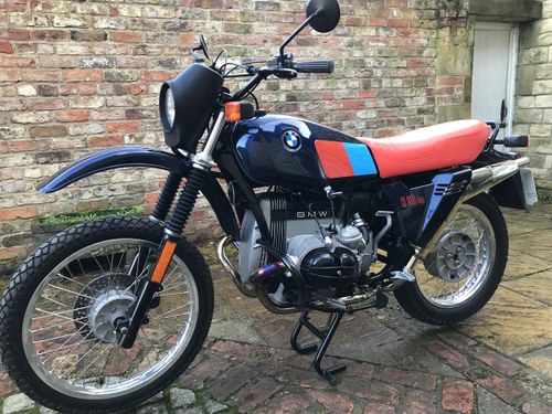 1983 BMW R80 G/S full nut and bolt restoration For Sale