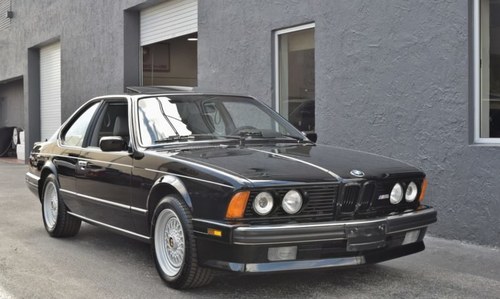 1988 BMW M6 E24 Coupe Sunroof Hot(~)Seats AC 5-spd $45.9k For Sale