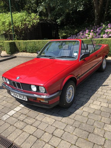 1989 BMW Convertible Automatic SOLD