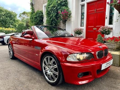 2004 BMW M3 CABRIOLET IMOLA RED  For Sale