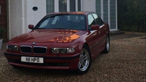 1999 BMW 740I M SPORT AUTO SALOON - ONLY 1 IN THE UK IN IMOLA RED In vendita