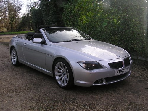 2007 bmw 630i sport convertible For Sale