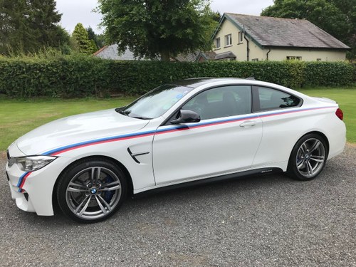 2016 BMW M4 3.0 DCT COUPE WHITE JUST 6K FBMWSH STUNNING!!! SOLD