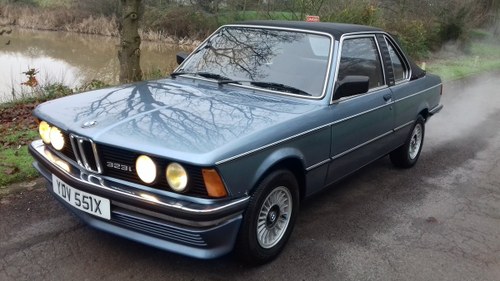 1981 BMW 323i E21 BAUR (3292/4595) CONVERTIBLE ~ RARE NOW! In vendita