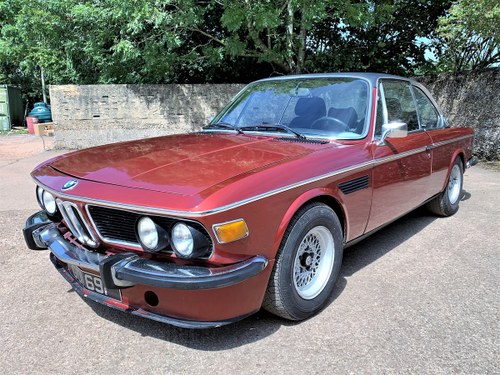 1974 left hand drive BMW E9 2500 CSA - useable example For Sale