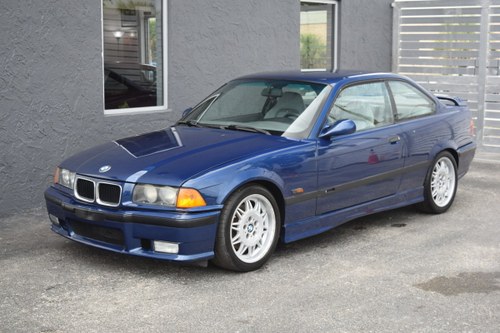 1995 BMW M3 Coupe Manual Project Drives Blue(~)Grey $8.9k For Sale