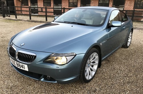 2005  BMW 650 SPORT COUPE For Sale by Auction