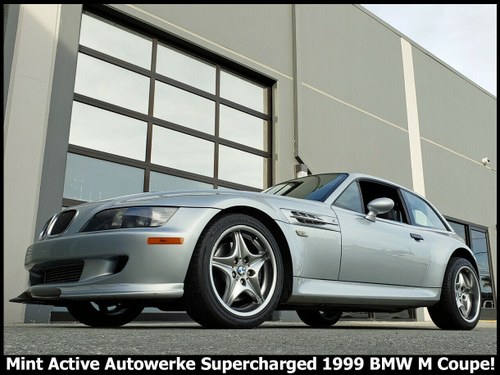 1999 BMW M Coupe Z3 M Faster SuperCharged 359-HP $24.9k For Sale